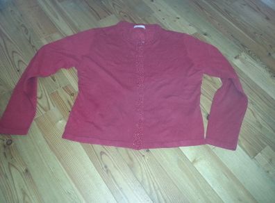 M&s Ladies Red Jumper