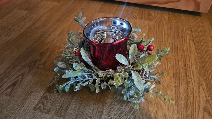 Christmas candle holder