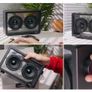Transparent Cassette Portable Bluetooth Speaker, Minimalist Speakers Bluetooth Wireless Loud, HD Powerful Sound and Wide Compatibility for Indoor  and Outdoor Image 10