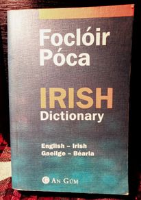 Focloir Poca. Irish Dictionary.