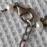 Sterling silver natural pearls necklace Image 6