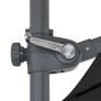 Cantilever Umbrella Cantilever Umbrella with Steel Pole Anthracite 250x250 cm Image 6