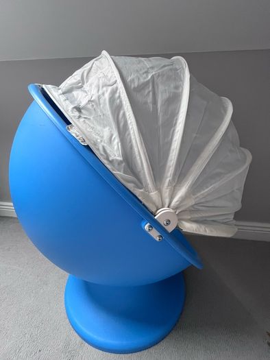 Ikea kids swivel egg chair