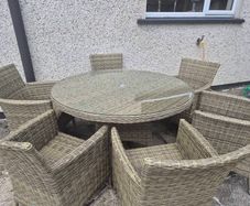 Rattan RW 6 seater garden furniture