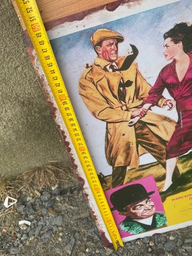 The Quiet Man Metal sign