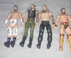 WWE Action Figures: Zack Ryder, Baron Corbin, Chris Jericho, Johnny Gargano