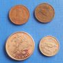Various coins and England 1990 token Image 2