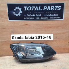 Skoda fabia 2015-18 halogen headlight