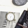 Late 1800s Silver Swiss Made Antique Pocket Watch Image 4