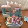 Sylvanian Families Bundle - Floating Cloud Rainbow Train & Milk Rabbit Triplets Image 7