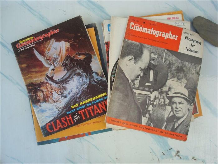 American Cinematographer - 10 Vintage Issues from the 60s, 70s and 80s