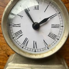 Antique Solid Iron Clock