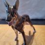 Austrian porcelain dog figurine Image 5