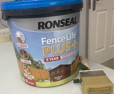 New: Ronseal Fence Life Plus (Medium Oak)