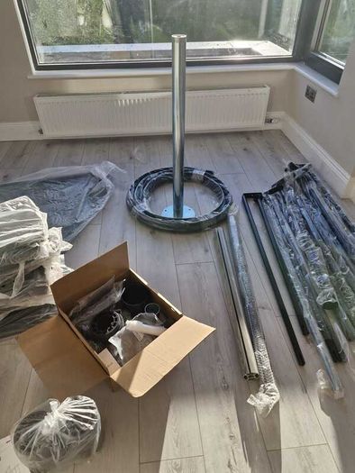 Unboxed, New DOLLE Calgary Spiral Staircase