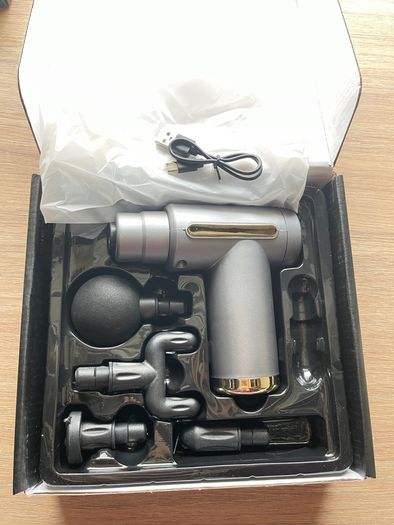 Massage Gun Rechargeable With 4 Massage Heads