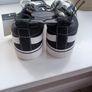 New Girls Low Top Canvas Trainers Size 4 Image 4