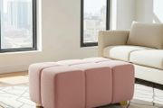 Boucle Bubble Pouffe Ottoman  Unique Design