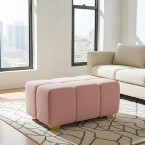 Boucle Bubble Pouffe Ottoman  Unique Design
