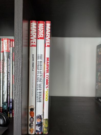 Lot of 3 Marvel Hardcover Comic Books