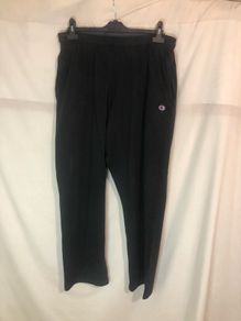 Black champion tracksuit bottoms (XL)