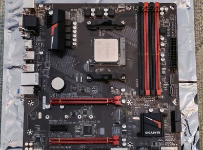 AMD Ryzen 7 2700 + Gigabyte GA-AB350M-Gaming 3 Motherboard Combo Bundle
