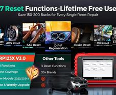 2026 Launch CRP123X v3.0 4 System 7 reset function Code Scanner for Engine Transmission EPB DPF ABS SRS Diagnostic
