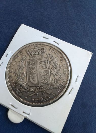 Young   Head  Victorian   Silver  Crown