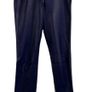 VERSACE Midnight Blu Lamb Leather Mix Contemporary Trousers Sz 44 IT (Fit 10UK) - Rrp 795 (New) Image 3