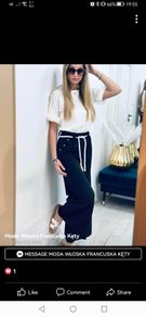 Trousers straight leg size s Italian design