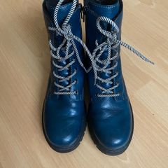 Ladies Rieker Ankle Boots, Size 40, Teal Colour