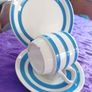 Carrigaline Blue and White Stripe Tableware Image 4