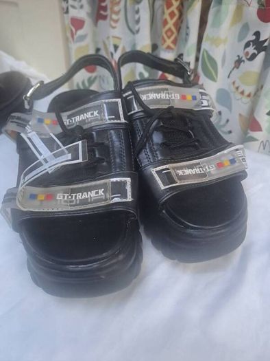 Platform buffalo London style sandals
