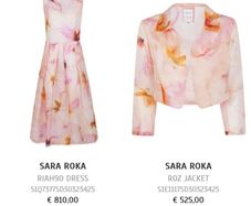 Sara Roka Dress & Jacket / purchased from Emporium Kalu Naas