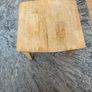 small wood coffee table Image 2