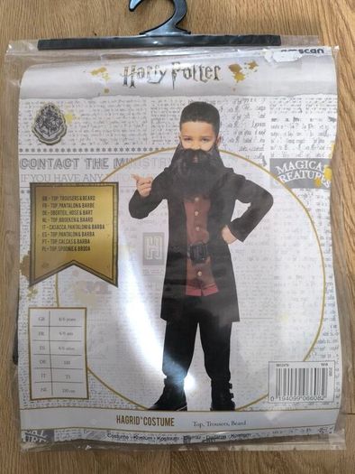 Harry Potter Hagrid kids costume age 4 - 6