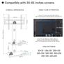 TV unit tempered glass (55x96x45 h/w/d) & swivel stand Image 9