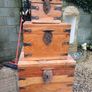 Vintage Handcrafted Storage Boxes Image 2