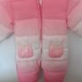 New baby snowsuit .No tags but never worn with fleece lining .A generous size 0-3months Image 2