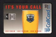 1998 Ireland 20 unit Hudson Blue (Schlumberger SC7 chip) Call Card Used. Telecom Eireann card number 1216.