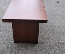 pvc window, sideboard and coffee table