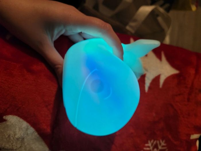 whale night light