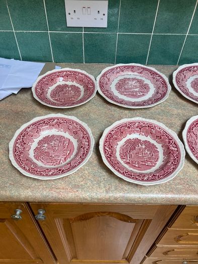 Dinnerware - Chain - Mason - Ironstone Vista Pink