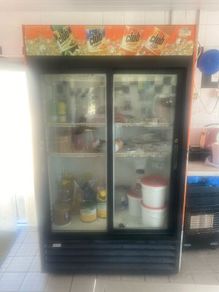 Free standing fridge