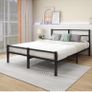 King Size Bed Frame with Storage, 5ft Kingsize Bed Frame with Headboard and Footboard Image 5