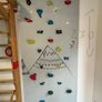 Kids Indoor Climbing Wall - 2 Large Panels With Climbing Holds Image 2