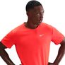 Nike Dri-Fit Men's Miler Running T Shirt Bright Crimson Xl Brand New with tags Image 5