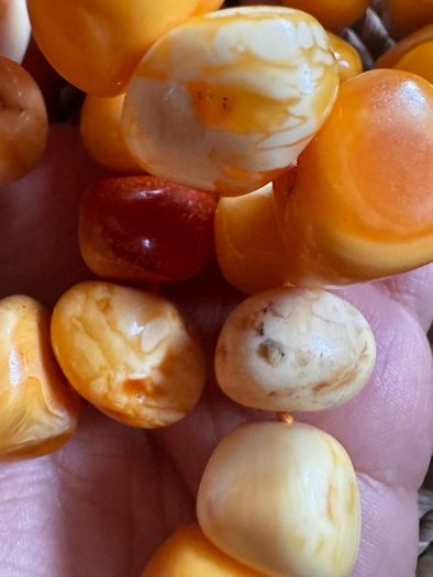 Natural Baltic Amber Necklace (22 Inches)