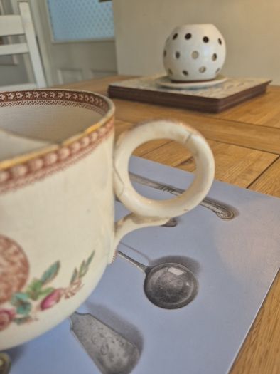 Victorian moustache cup