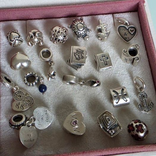 Pandora various charms in great used condition
